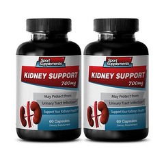 Urinary Tract Infections – Kidney Support 700mg – With Grape Seed Extract 2B