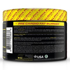 Fat Burner Weight Loss Pre Workout Alpha Cuts Alpha Pro Nutrition burn belly fat