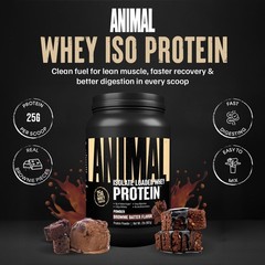 Animal Whey Isolate Protein Powder – Loaded for Pre & Post Workout Muscle Builde