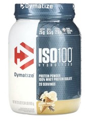 Dymatize ISO100 Hydrolyzed Whey Protein Isolate Gourmet Vanilla