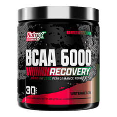 Nutrex BCAA 6000 Recovery Endurance Amino Acid Leucine Valine Isoleucine 30 Svgs