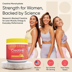 Universal U Creatine Monohydrate for 6.77 Ounce (Pack of 1), Orange Pineapple