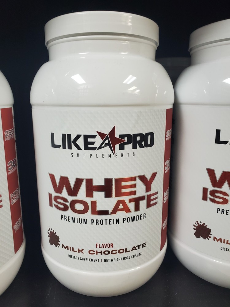 Like A Pro Premium Whey Protein Isolate Milk Chocolate