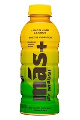 más+ by Messi Limon Lime League Positive Hydration Drink 16.9 fl oz (500ml)
