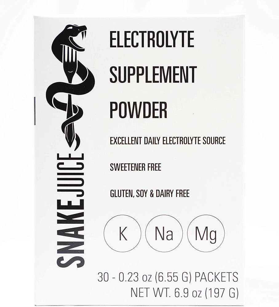 SNAKE Juice Keto Diet Electrolyte Powder, Unflavored, Fasting-Focused Supplem…
