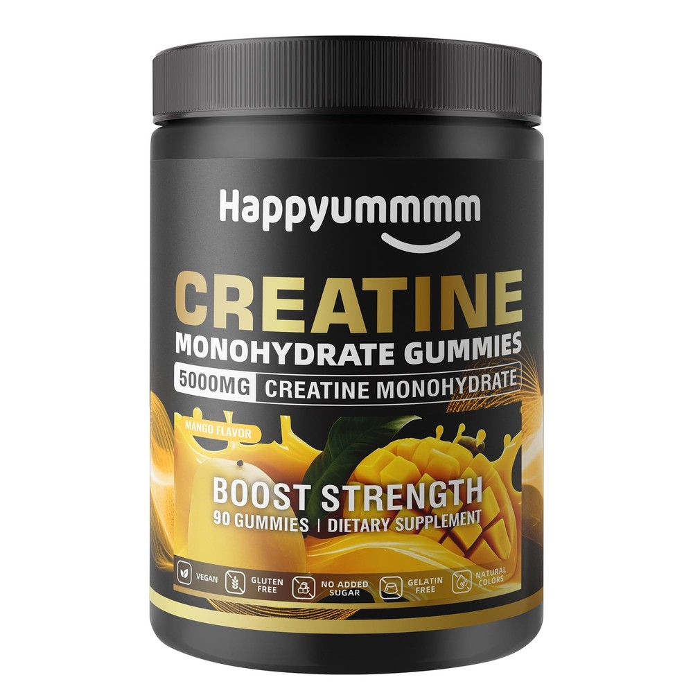 Creatine Monohydrate Gummies, NSF Certified, 5g Dose for Men & Women to Suppo…
