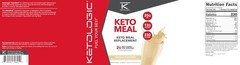 Keto Meal Replacement Shake Powder for Optimal Results + MCT Oil + Grass-Fed Whe