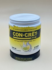 CON-CRET Patented Creatine HCl Powder, Lemon-Lime Stimulant-Free Workout Support