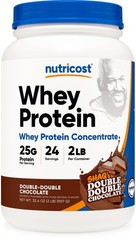 Nutricost Whey Protein Concentrate Powder (Shaq’s Double Double Chocolate) 2LBS