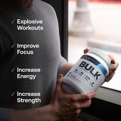 Transparent Labs Bulk Pre-Workout (30 Servings, Tropical Punch) & BCAA…