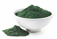 FDC 100% Pure Spirulina Powder 1000 g (2.2LB) GMO-Free, Kosher, Non-Irradiated