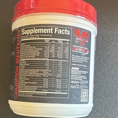 Bum Christopher’s Secret Stuff Supplement Powder Energy Support exp 08/27