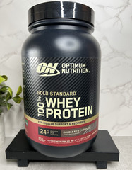 Optimum Nutrition Gold Standard Whey Double Rich Choc 31.7oz Exp 05/27
