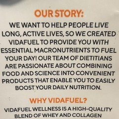 Vidafuel Wellness Protein Drink Citrus Burst 32 oz ~ 16 Servings Carton Exp:1/27
