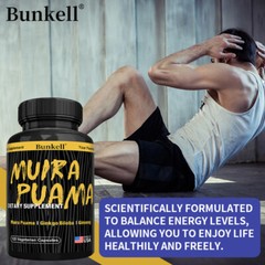 Premature Ejaculation Capsules Muira Puama Delay Boost Energy Reduce Stress