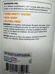 Nutricost L- Citrine Malate 2:1 Unflavored 600 G Exp 04/2027-Brand New-US Seller