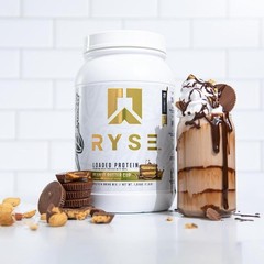 RYSE Loaded Protein Powder – Peanut Butter Cup – 54 Servings 4.6 Lb Pack of 2