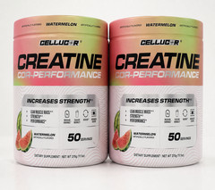 2 Pack Cellucor COR-Performance Creatine Watermelon 50 Servings Exp 08/2026