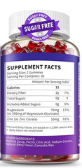 Herbance Magnesium Glycinate Gummies 500mg, High Absorption Magnesium glycinate
