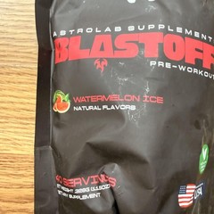 Astrolab Supplements Blastoff Pre-Workout 40 Servings 11.5oz Watermelon Ice New