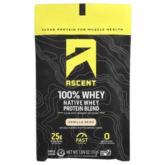 Native Whey Protein Blend, Vanilla Bean, 15 Packets, 1.09 oz (31 g) Each