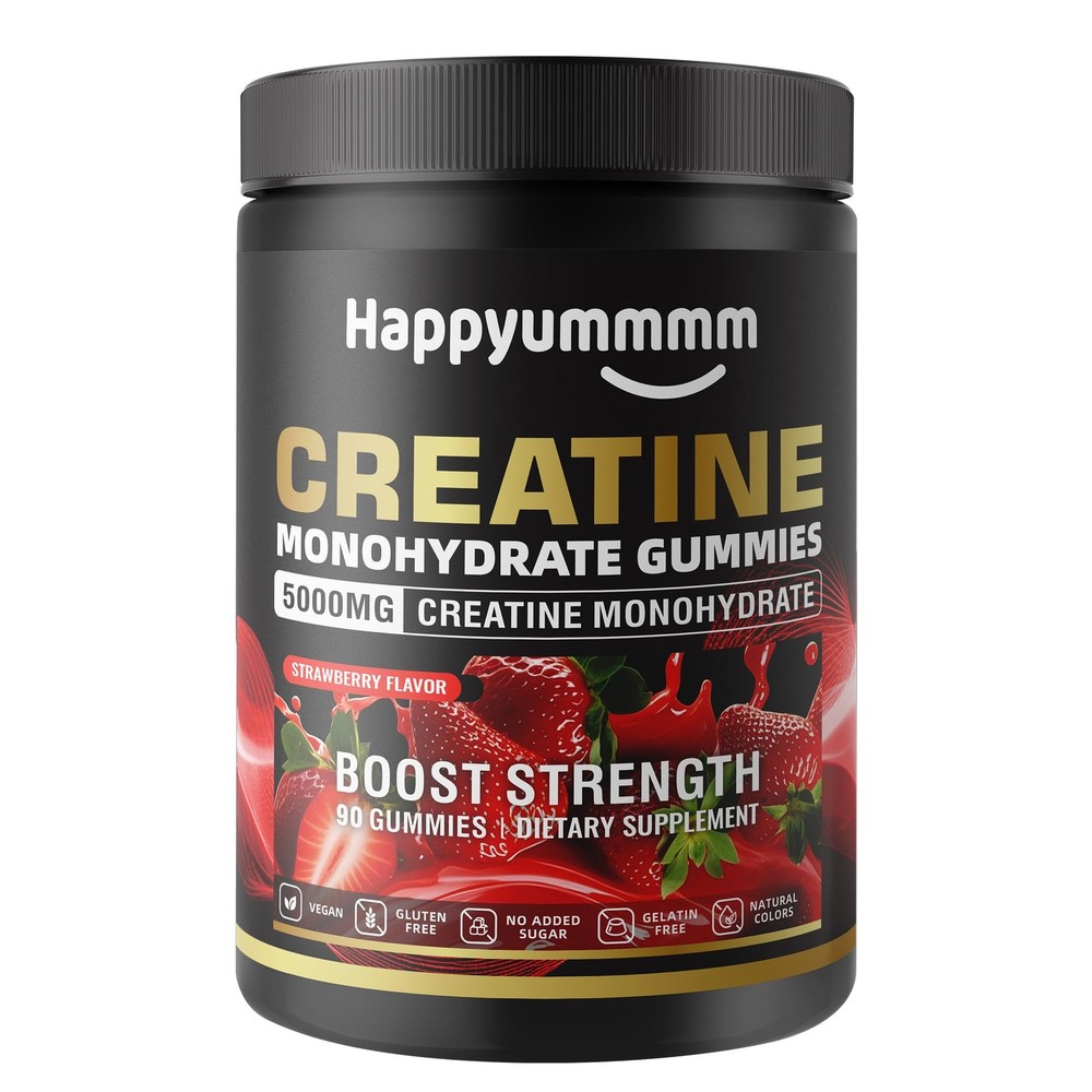 Creatine Monohydrate Gummies, NSF Certified, 5g Dose for Men & Women to Suppo…