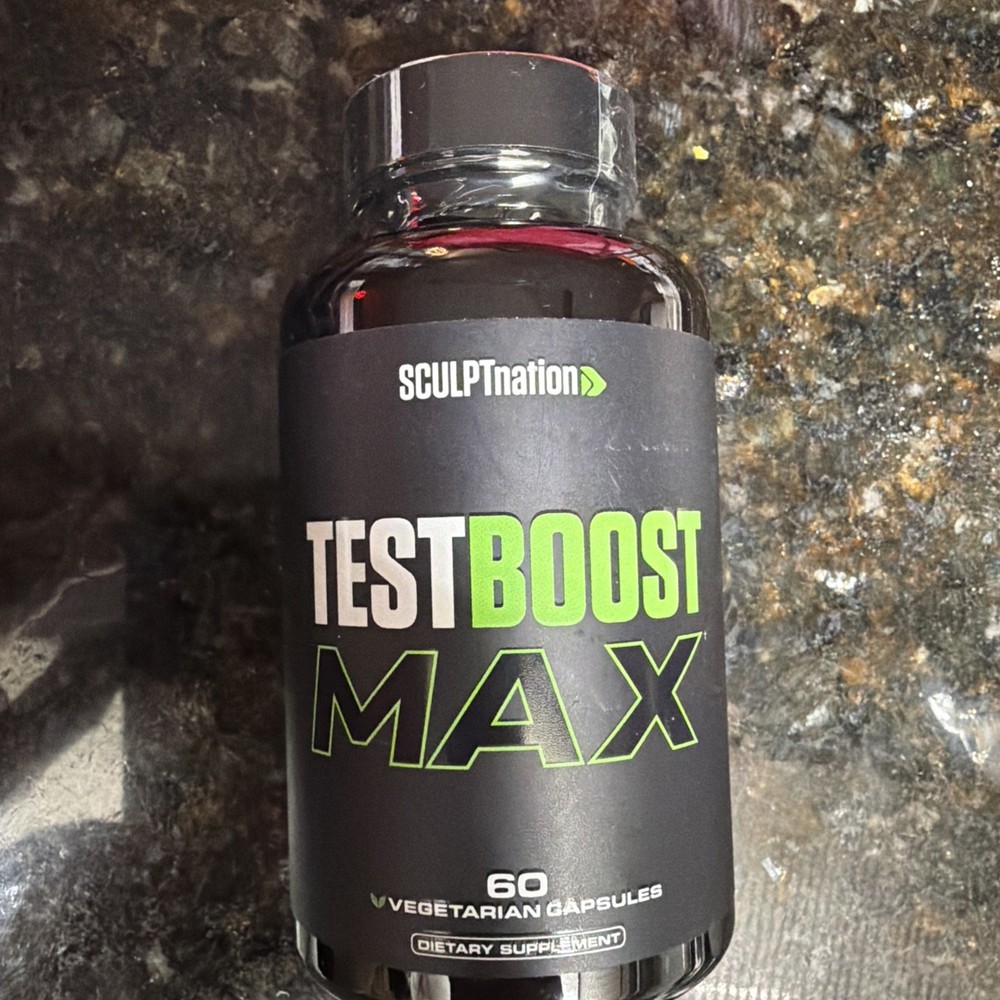 Sculpt Nation Test Boost Max Testosterone Booster for Men – 60 Capsules