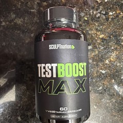 Sculpt Nation Test Boost Max Testosterone Booster for Men – 60 Capsules