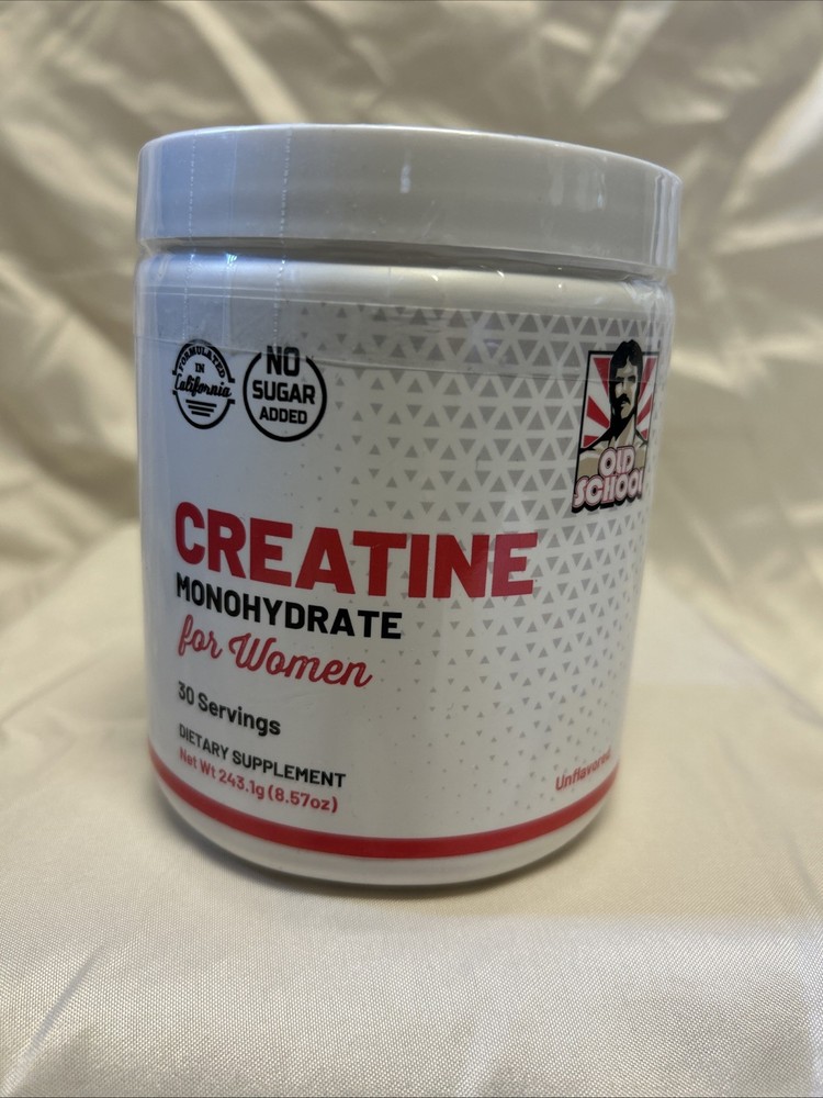Women’s Creatine Monohydrate. Old School Labs. ￼