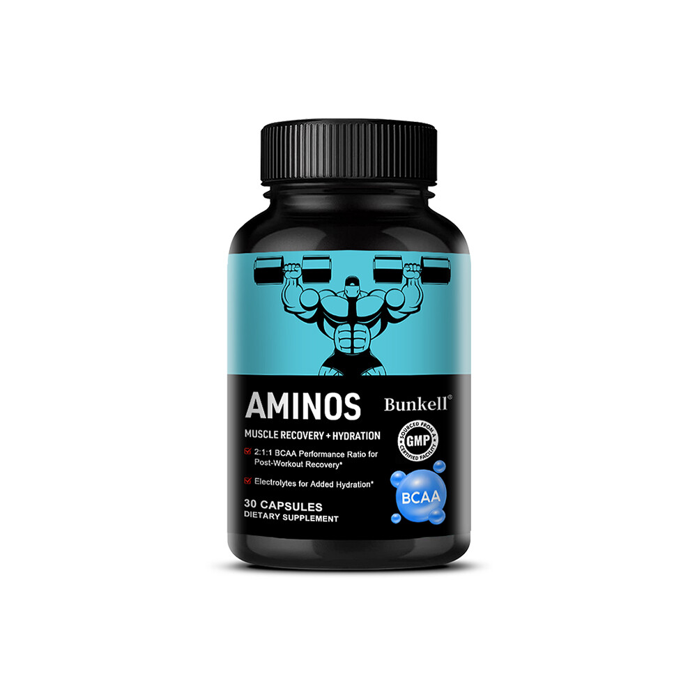BCAA 5000mg Capsules Increase Energy, Strength and Endurance
