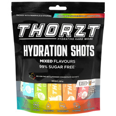 THORZT SSSFMIX – 50 x 3gm Sachets Sugar Free Solo Shots 5 Flavours Mixed Pack