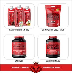 MuscleMeds Carnivor Shred Fat Burning Hydrolized Beef Protein Isolate, 0
