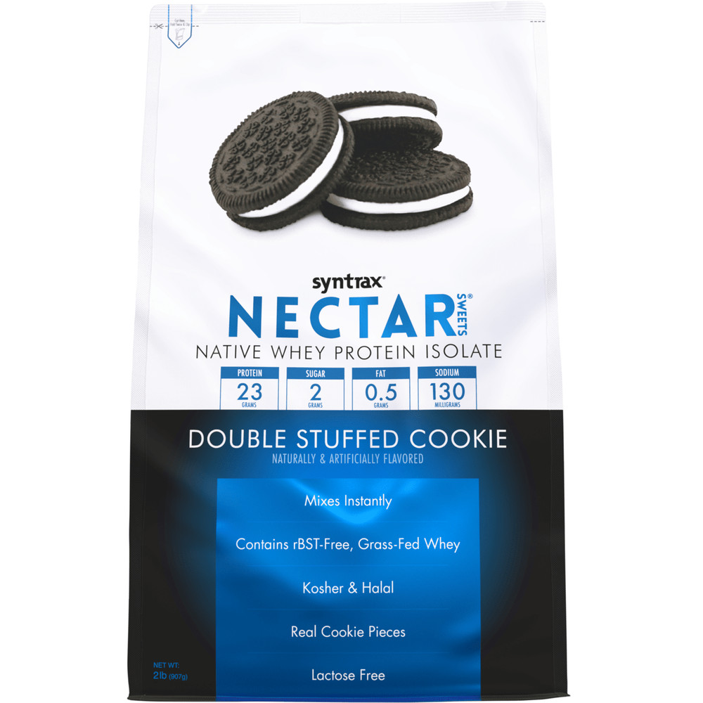Syntrax Nectar Sweets 2lb Protein Powder – Double Stuffed Cookie