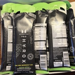MYPROTEIN HYROX THE PRE-WORKOUT GEL 20-Count Lot (1.7oz each)