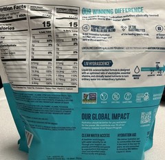 Liquid I.V Hydration Sugar-Free Peach+Raspberry Lemonade 28 Sticks EXP 03/2028