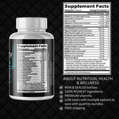 Prostivity- Prostate Support- 10 Bottles- 600 Capsules