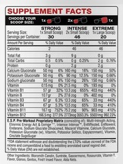 Metabolic Nutrition E.S.P. Pre-Workout Powder Watermelon 300g Gluten Sugar-Free