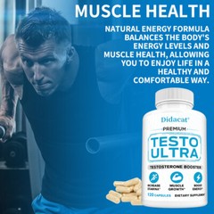 Testo Ultra For Men 30/60/120 Capsules Natural On Sale Testo Ultra