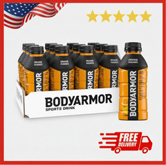 BODYARMOR Sports Drink, Orange Mango, Electrolyte Drink Hydration, 16 Fl Oz Bott