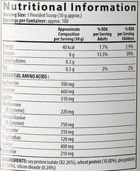 Amway Nutrilite All Plant Protein powder 1KG (Unflavored)