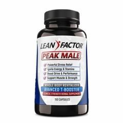 Peak Male Professional Strength Testosterone Booster – Money Back Guarantee