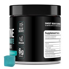 Creatine Monohydrate Gummies 6g Great For Workout And Recovery 120 Gummies NEW