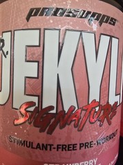 ProSupps (2-PACK) Dr. Jekyll Signature Pre Workout Powder STIM-FREE *STRAWBERRY*
