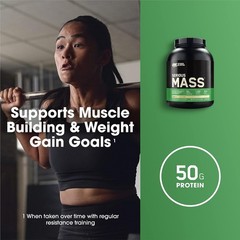 Vanilla Serious Mass Protein Powder – 6lb Weight Gainer with Creatine & Vitamins