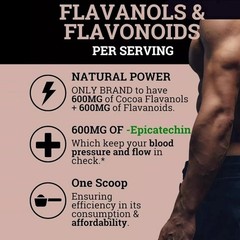 Black Suitable For Est Maximum Flavanol Cocoa Powder 200g Nutrition Booster Body