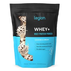 Whey+ Protein Isolate Powder naturally sweetened and flavored