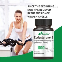Beta-Ecdysterone Complex with Hydroxypropyl-β-Cyclodextrine 120 Capsules