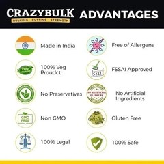 CrazyBulk Decaduro Stack Recovery Energy Workout 90 capsules Pack of 2