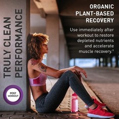 Organic Post Workout Recovery Drink Supplement with Antioxidants 30 Servings
