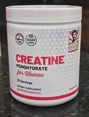 Old School Labs Creatine Monohydrate for Women 240g 8.46oz Unflavored Powder New
